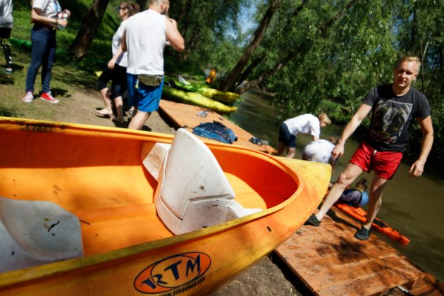 Spływ kajakowy po Białej Przemszy &ndash; fot. UM Sosnowiec