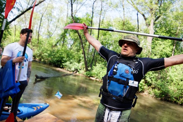 Spływ kajakowy po Białej Przemszy &ndash; fot. UM Sosnowiec