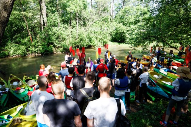 Spływ kajakowy po Białej Przemszy &ndash; fot. UM Sosnowiec