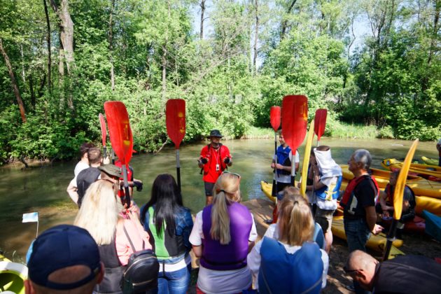 Spływ kajakowy po Białej Przemszy &ndash; fot. UM Sosnowiec