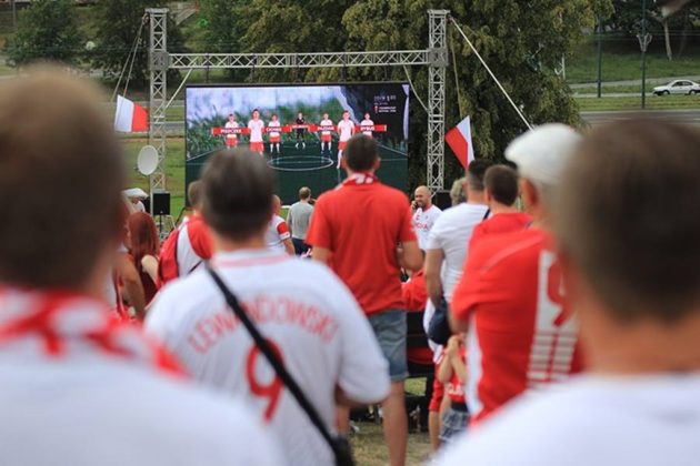 Strefa Kibica w Sosnowcu - fot. UM Sosnowiec