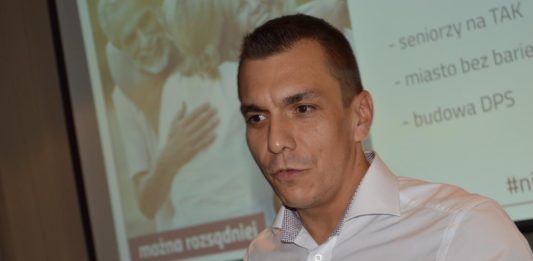 Tomasz Niedziela kandydatem na prezydenta Sosnowca – fot. MZ