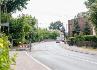 Utrudnienia na Orląt Lwowskich - fot. UM Sosnowiec