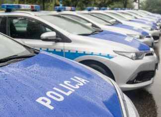 Nowe auta śląskiej policji - fot. BP Tomasz Żak