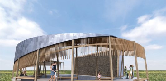 Tężnia solankowa w Jaworznie – fot. UM Jaworzno