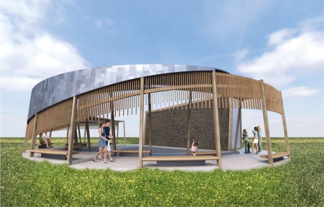 Tężnia solankowa w Jaworznie &ndash; fot. UM Jaworzno