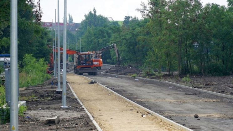 Budowa velostrady w Jaworznie &ndash; fot. UM Jaworzno