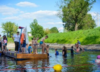 Otwarcie plaży miejskiej w Będzinie – fot. UM Będzin