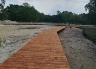 Remont Parku Grabek w Czeladzi – fot. UM Czeladź