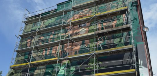 Mural „Sosnowy początek” - fot. MZ