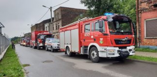 Zawaliła się część budynku w Dąbrowie Górniczej - fot. Sosnowiecnasygnale.pl