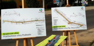 Przebudowa ulicy Podwale w Jaworznie – fot. UM Jaworzno