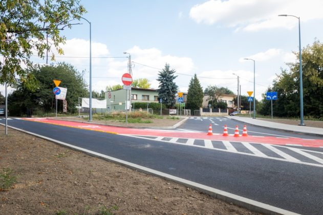 Ulica Blachnickiego w Sosnowcu - fot. UM Sosnowiec