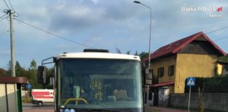 Policja zatrzymała pijanego kierowcę autobusu – fot. KPP Będzin