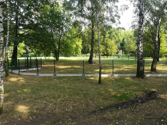 Wybieg dla ps&oacute;w w Parku Prochownia w Czeladzi &ndash; fot. UM Czeladź