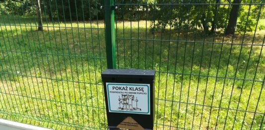 Wybieg dla psów w Parku Prochownia w Czeladzi – fot. UM Czeladź