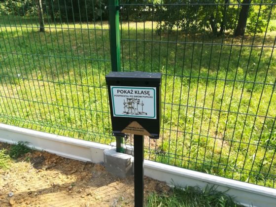 Wybieg dla ps&oacute;w w Parku Prochownia w Czeladzi &ndash; fot. UM Czeladź