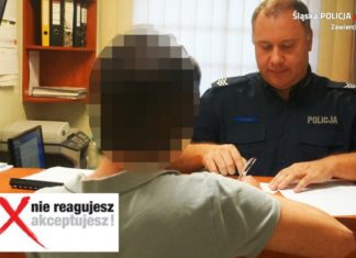 Zatrzymana – fot. KPP Zawiercie