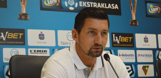 Dariusz Dudek przed meczem z Lechem Poznań – fot. MZ