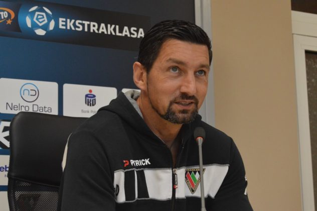 Konferencja Zagłębia Sosnowiec przed meczem z Legią Warszawa &ndash; fot. MZ