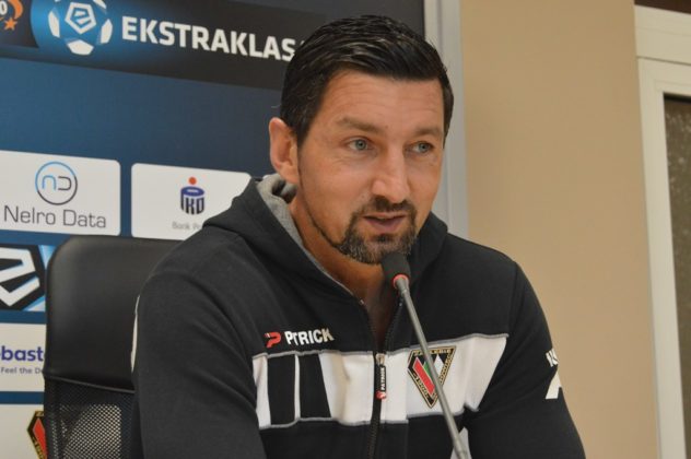 Konferencja Zagłębia Sosnowiec przed meczem z Legią Warszawa &ndash; fot. MZ