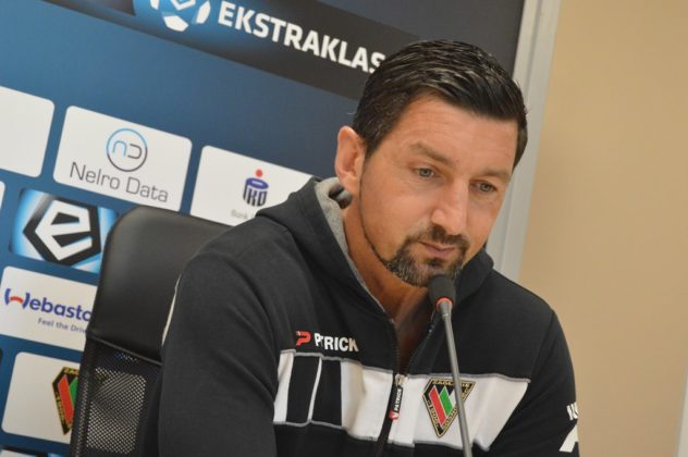 Konferencja Zagłębia Sosnowiec przed meczem z Legią Warszawa &ndash; fot. MZ