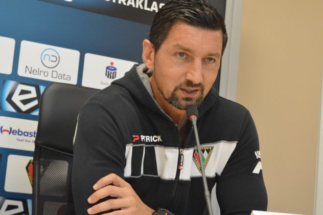 Konferencja Zagłębia Sosnowiec przed meczem z Legią Warszawa &ndash; fot. MZ