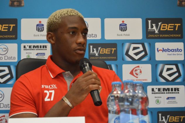 Konferencja Zagłębia Sosnowiec przed meczem z Legią Warszawa &ndash; fot. MZ