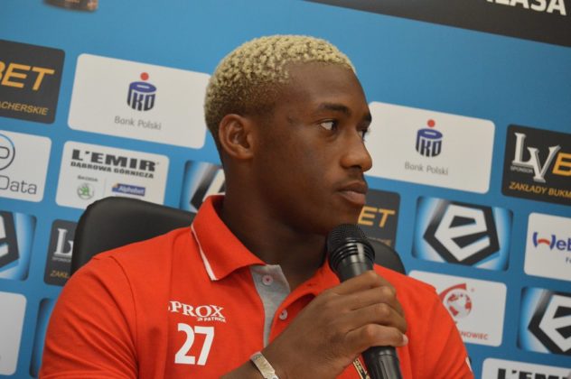 Konferencja Zagłębia Sosnowiec przed meczem z Legią Warszawa &ndash; fot. MZ