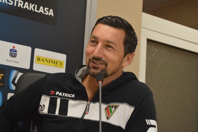 Konferencja Zagłębia Sosnowiec przed meczem z Legią Warszawa &ndash; fot. MZ