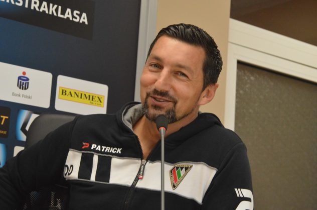 Konferencja Zagłębia Sosnowiec przed meczem z Legią Warszawa &ndash; fot. MZ