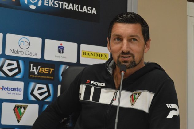 Konferencja Zagłębia Sosnowiec przed meczem z Legią Warszawa &ndash; fot. MZ