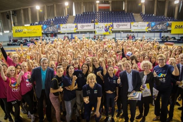 Trening z mistrzyniami - fot. UM Sosnowiec/PL