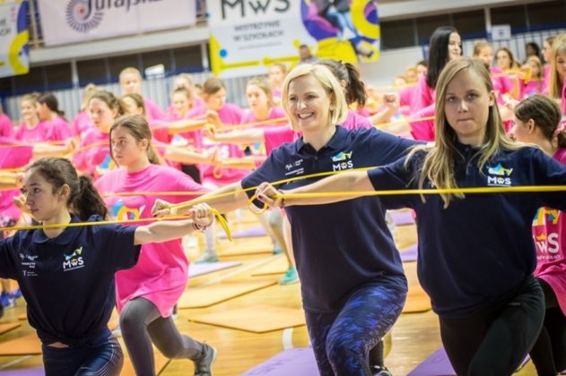 Trening z mistrzyniami - fot. UM Sosnowiec/PL