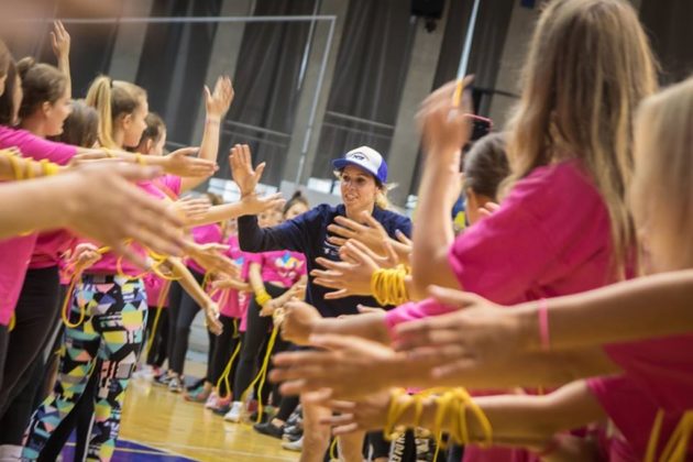 Trening z mistrzyniami - fot. UM Sosnowiec/PL