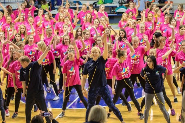 Trening z mistrzyniami - fot. UM Sosnowiec/PL