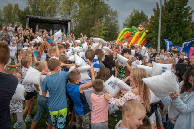 Wielka bitwa na poduszki w Sosnowcu - fot. UM Sosnowiec/PL