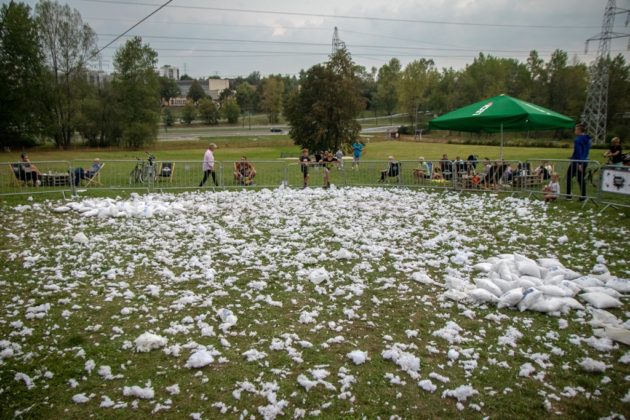 Wielka bitwa na poduszki w Sosnowcu - fot. UM Sosnowiec/PL