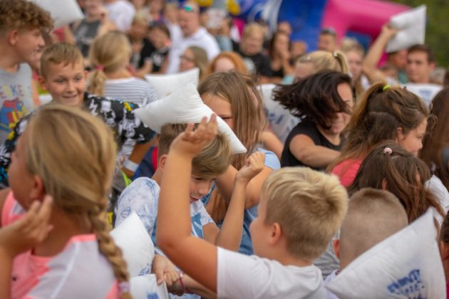 Wielka bitwa na poduszki w Sosnowcu - fot. UM Sosnowiec/PL