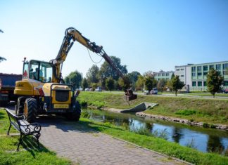 Modernizacja bulwarów Czarnej Przemszy w Będzinie - fot. UM Będzin