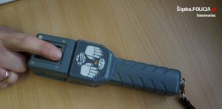 Policyjny sprzęt pomógł w ustaleniu tożsamości - fot. KMP w Sosnowcu
