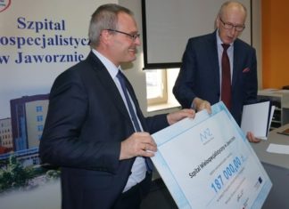 Dofinansowanie dla jaworznickiego szpitala – fot. UM Jaworzno