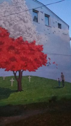 Mural &bdquo;Drzewo życia&rdquo; w Czeladzi &ndash; fot. arch. prywatne