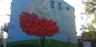 Mural „Drzewo życia” w Czeladzi – fot. arch. prywatne