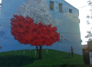 Mural „Drzewo życia” w Czeladzi – fot. arch. prywatne