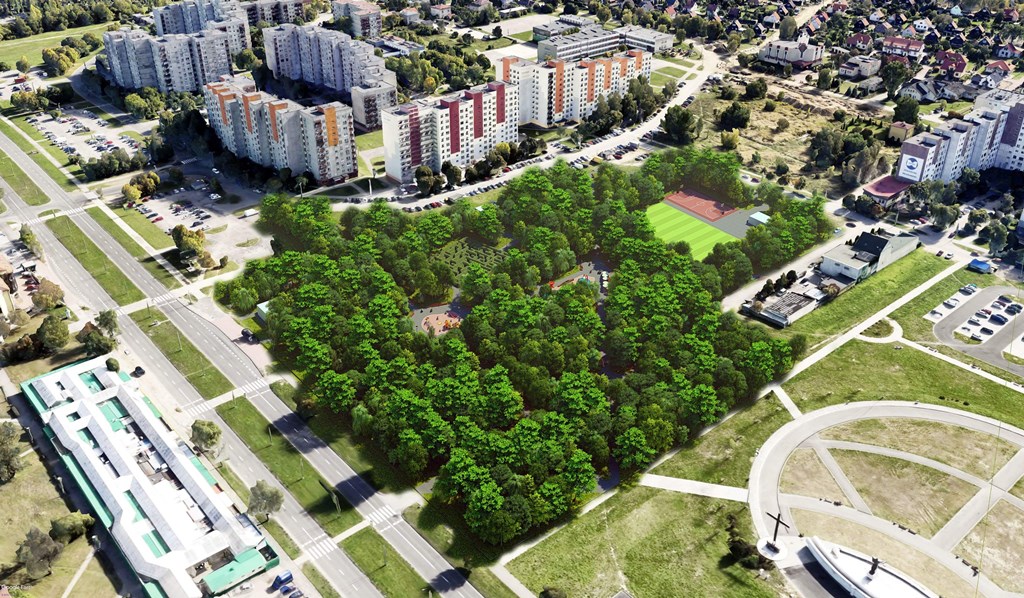 W sosnowieckiej dzielnicy Zagórze powstanie nowy park – fot. UM Sosnowiec