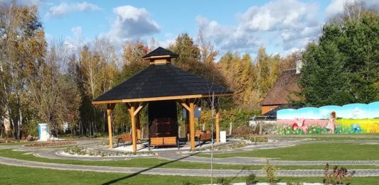 Tężnia solankowa w Czeladzi – fot. UM Czeladź