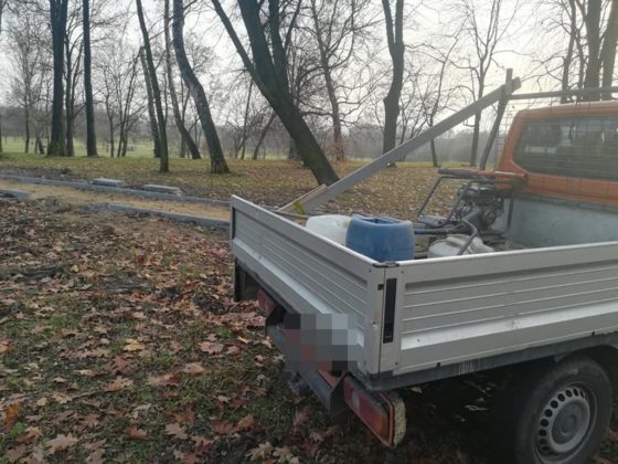 Remont alejek w Parku Alfred - fot. UM Czeladź