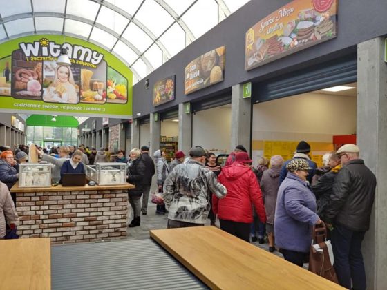 Targowisko przy ul. Szpitalnej w Czeladzi &ndash; fot. UM Czeladź
