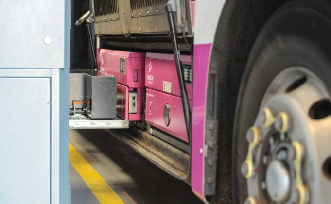 Stacja ładowania i wymiany baterii w Jaworznie - fot. Tauron